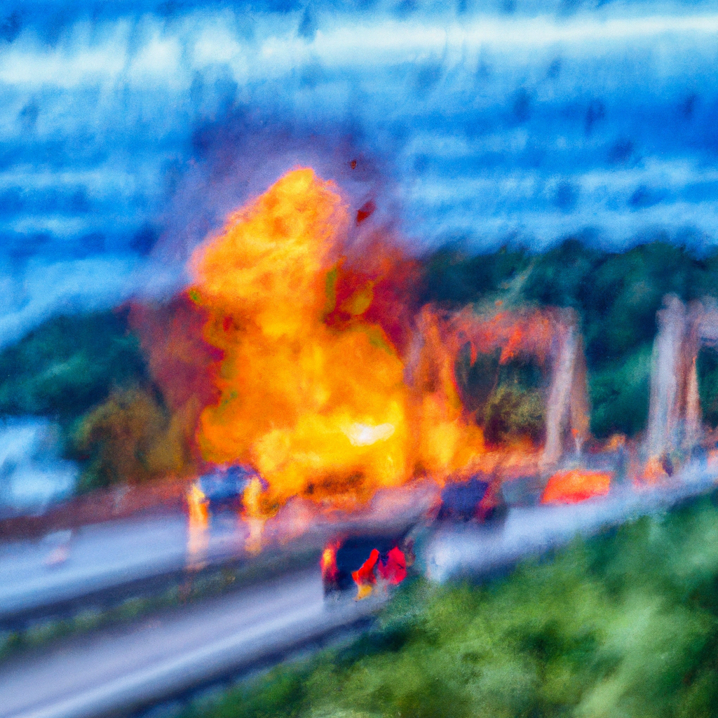 Fatal Crash Sparks Fire on Major Connecticut Highway Bridge