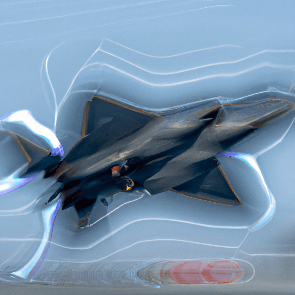 Shockwaves Bend Light Around Transonic F-35C In Spectacular Images