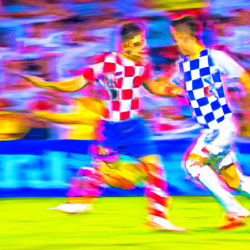 Croatia and Spain Compete in Nail-Biting Friendly Match in 2023