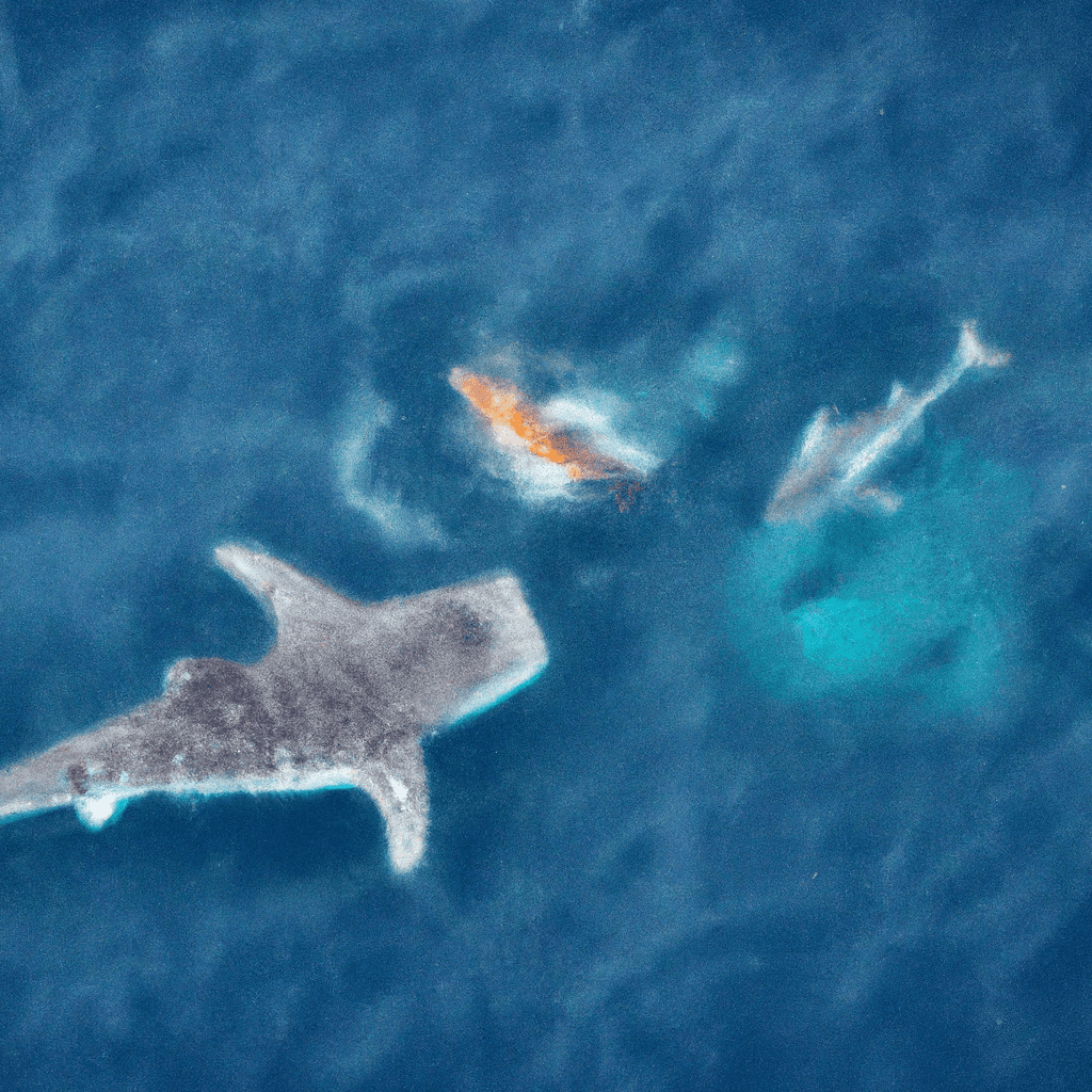 Unseen Spectacular: Drone Captures Tiger Sharks Feeding on Humpback Whale Off Queensland