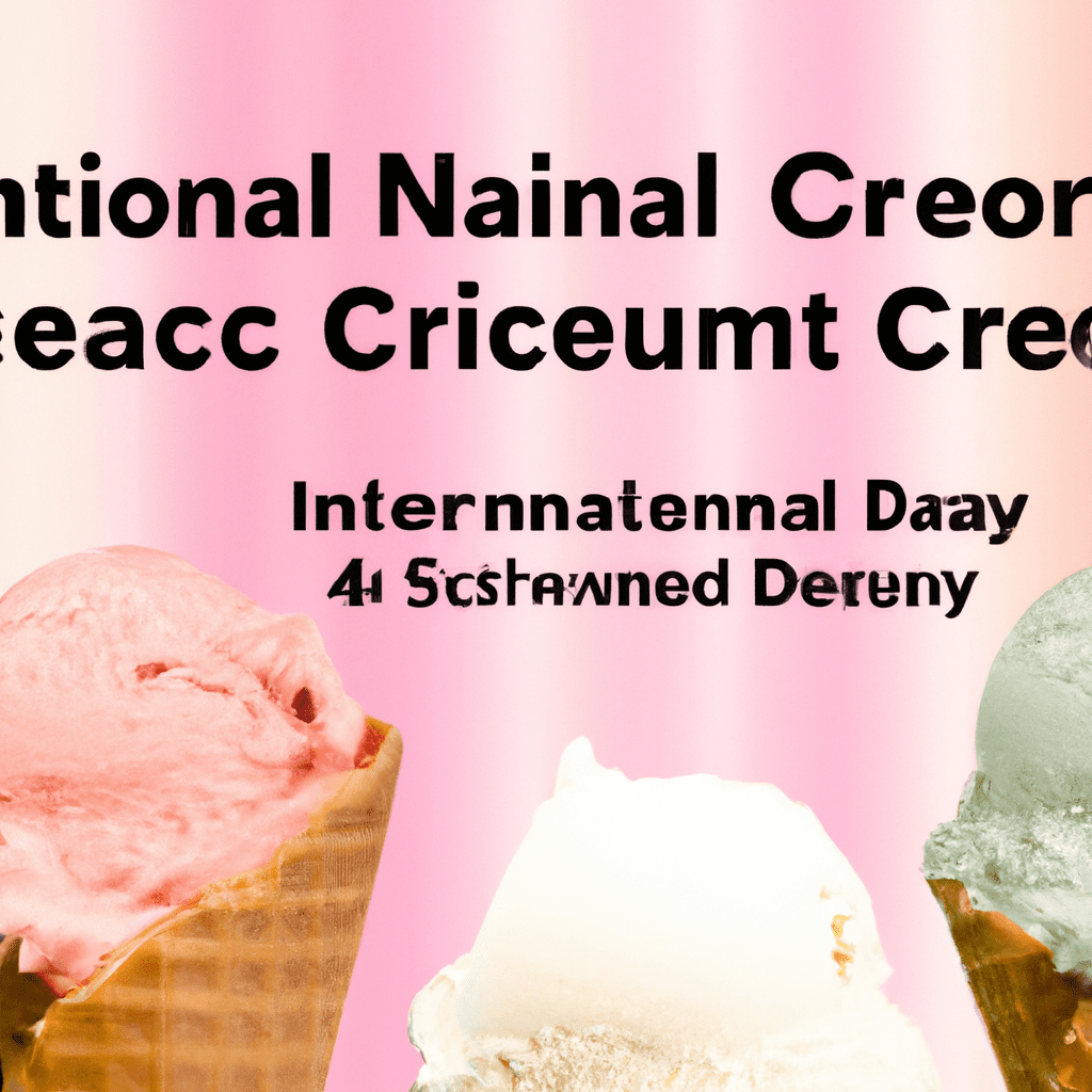 National Ice Cream Day: A Celebration of America’s Favorite Frozen Delight