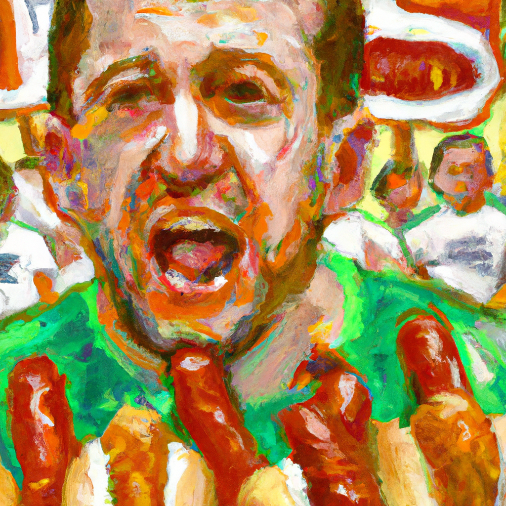 Joey Chestnut Powers Through 2023’s International Hot Dog Eating Competition: A Look into His Victory