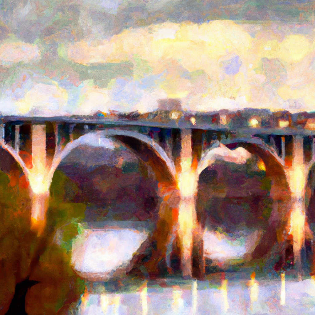 Francis Scott Key Bridge: The Jewel of Georgetown Arches Over the Potomac